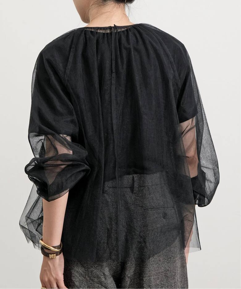 Tulle Blouse（シャツ／ブラウス）｜L