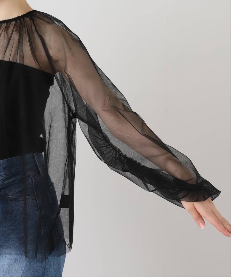Tulle Blouse（シャツ／ブラウス）｜L