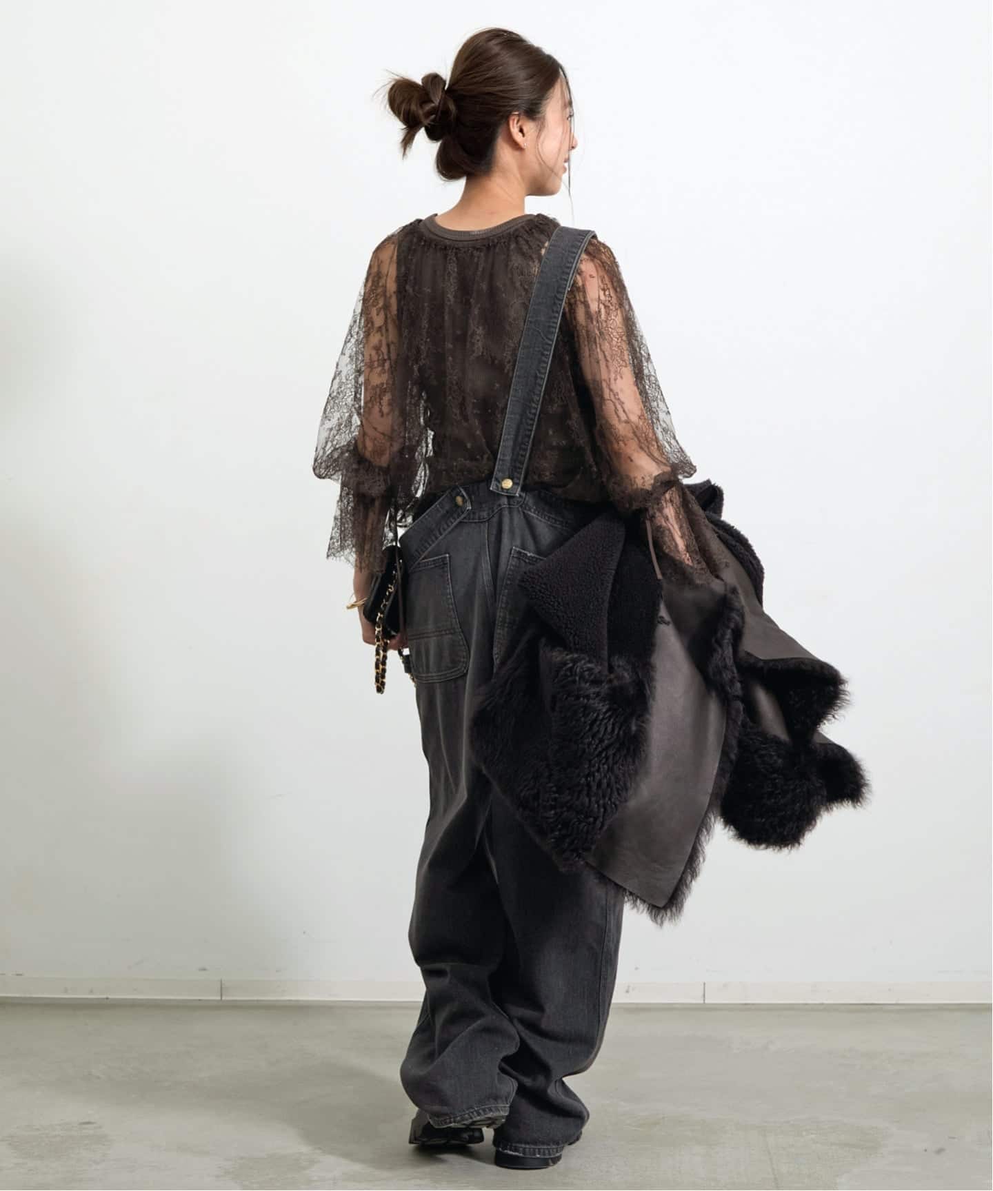 アパルトモン リジエール 24AW Lace Blouse レースブラウス Lace Blouse（シャツ／ブラウス）｜L'Appartement（アパルトモン