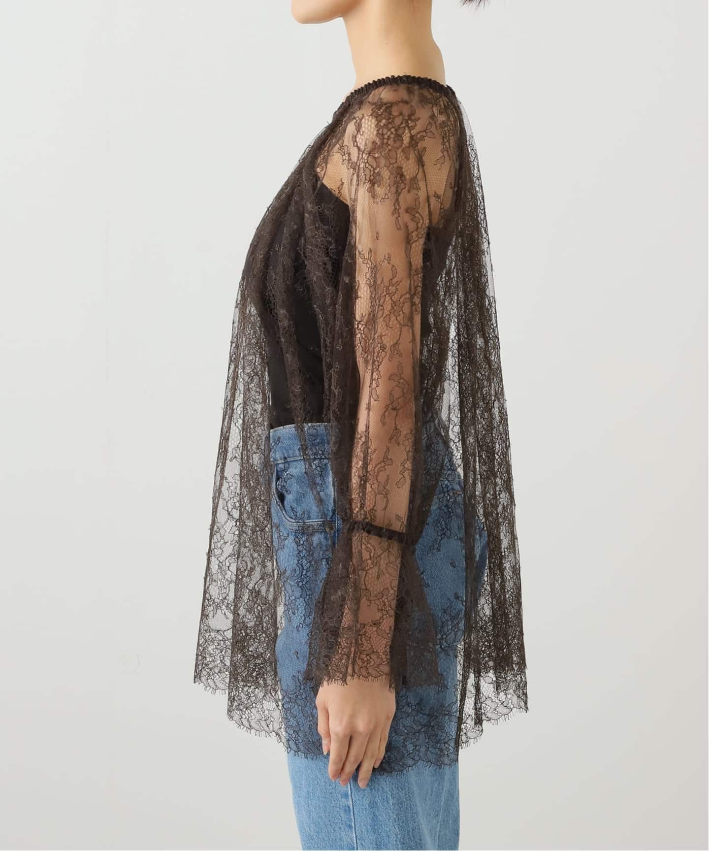 アパルトモン リジエール 24AW Lace Blouse レースブラウス Lace Blouse（シャツ／ブラウス）｜L'Appartement（アパルトモン