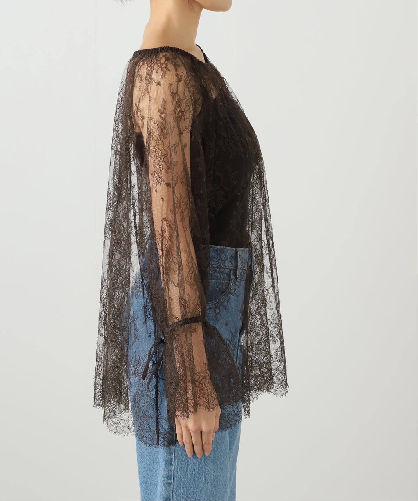 アパルトモン リジエール 24AW Lace Blouse レースブラウス アパルトモン リジエール 24AW Lace Blouse レースブラウス