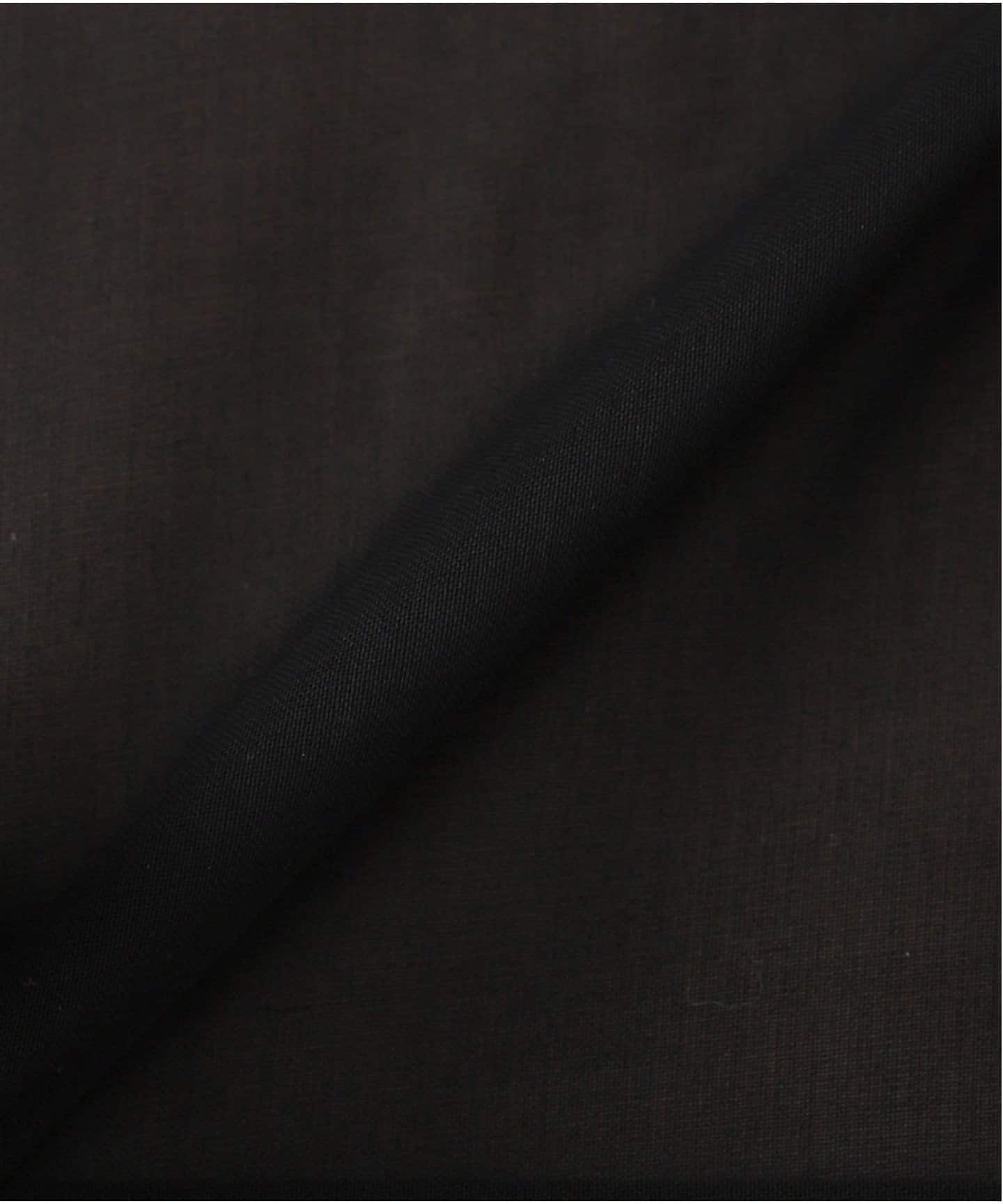 L'Appartement Shirring Blouse ネイビー Sheer Voile Shirring Blouse（シャツ／ブラウス）｜L