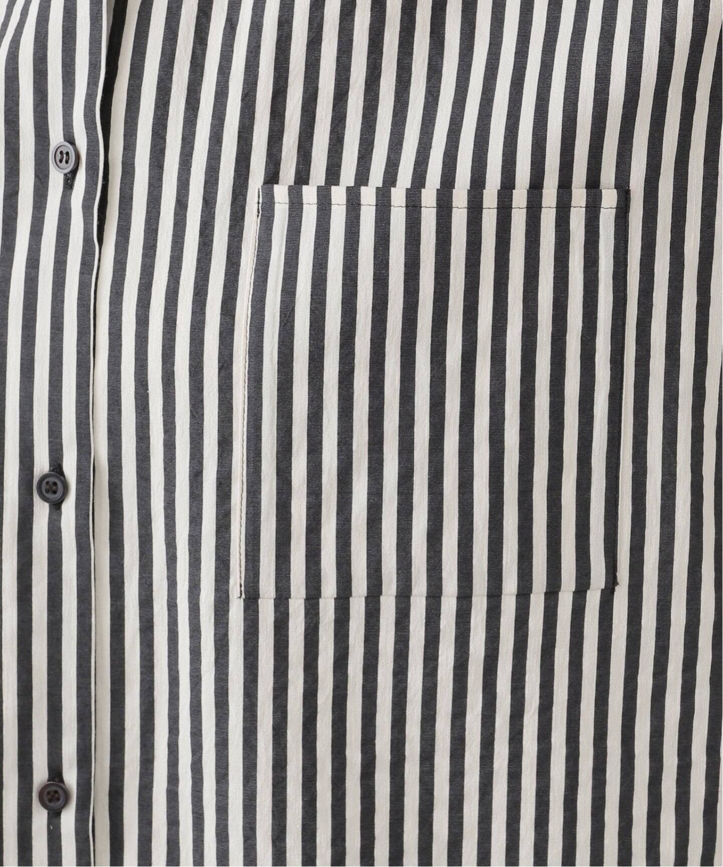 ローベリイテアンドシーオー アパルトモン取扱 Stripe Shirt ORDINARY JOY/オーディナリー ジョイ】SILK COTTON STRIPE SHIRT