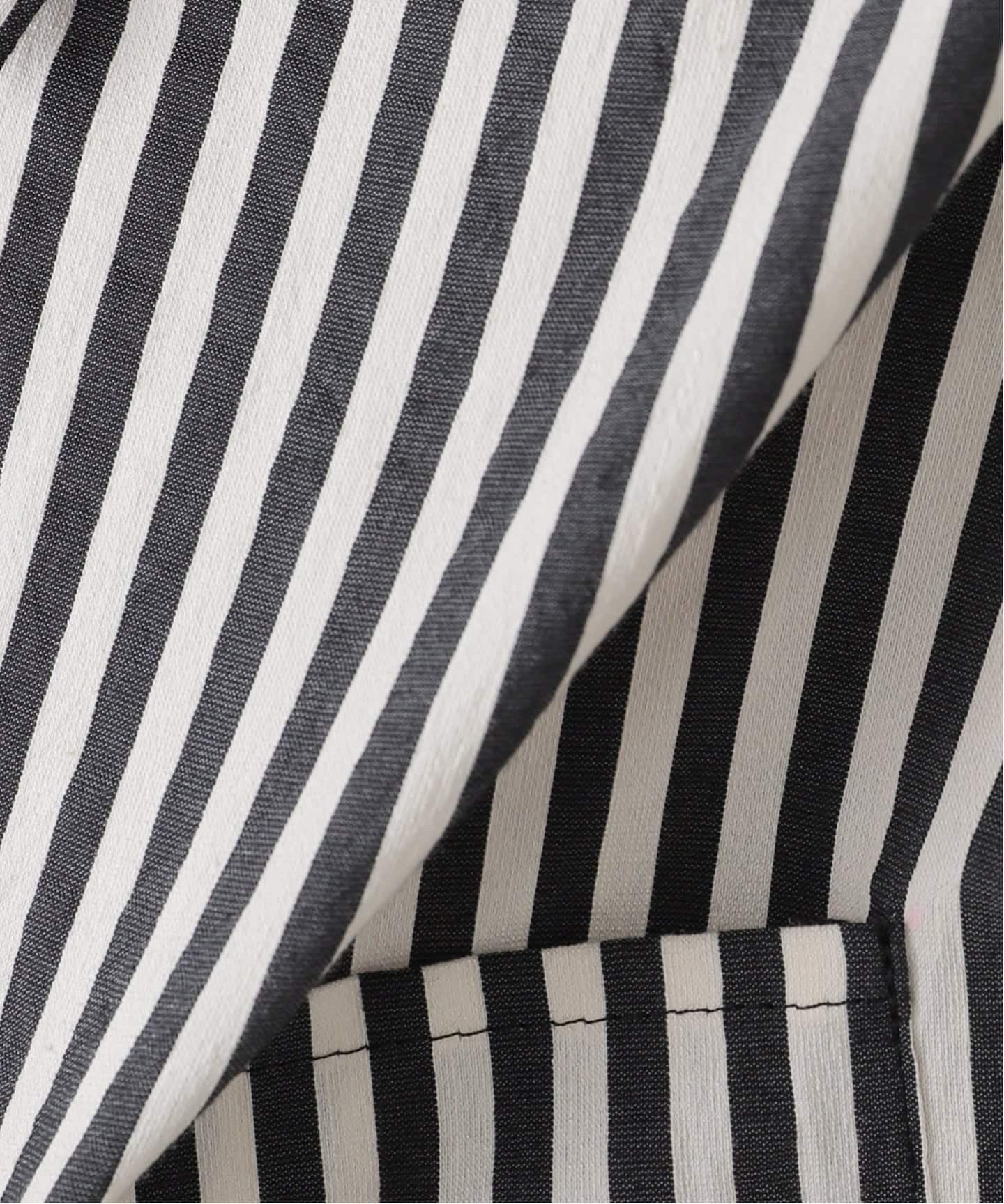 ローベリイテアンドシーオー アパルトモン取扱 Stripe Shirt ORDINARY JOY/オーディナリー ジョイ】SILK COTTON STRIPE SHIRT