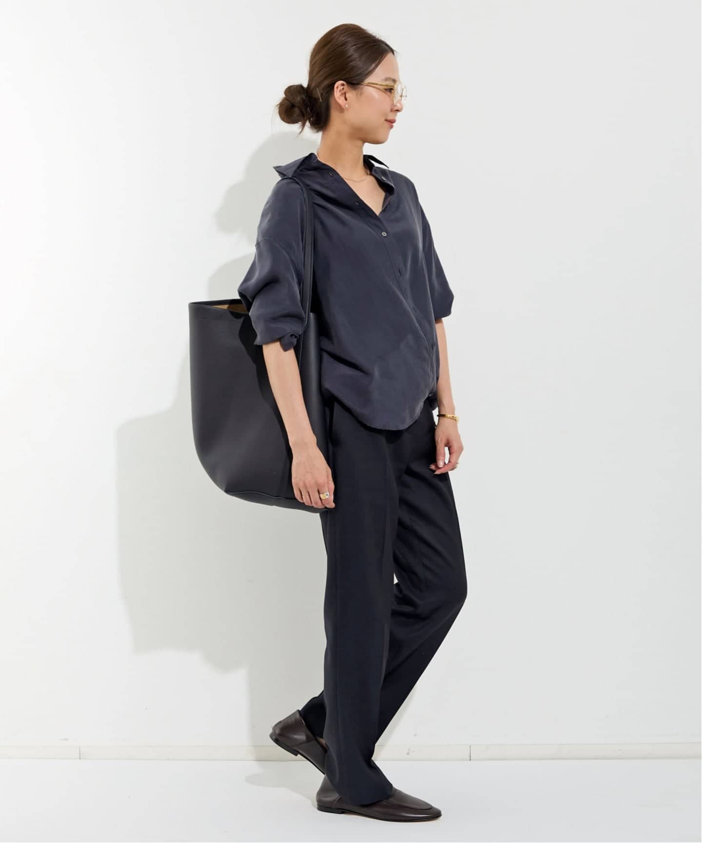 SILK 2WAY SHIRT（シャツ／ブラウス）｜L'Appartement