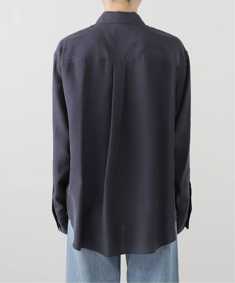 SILK 2WAY SHIRT（シャツ／ブラウス）｜L