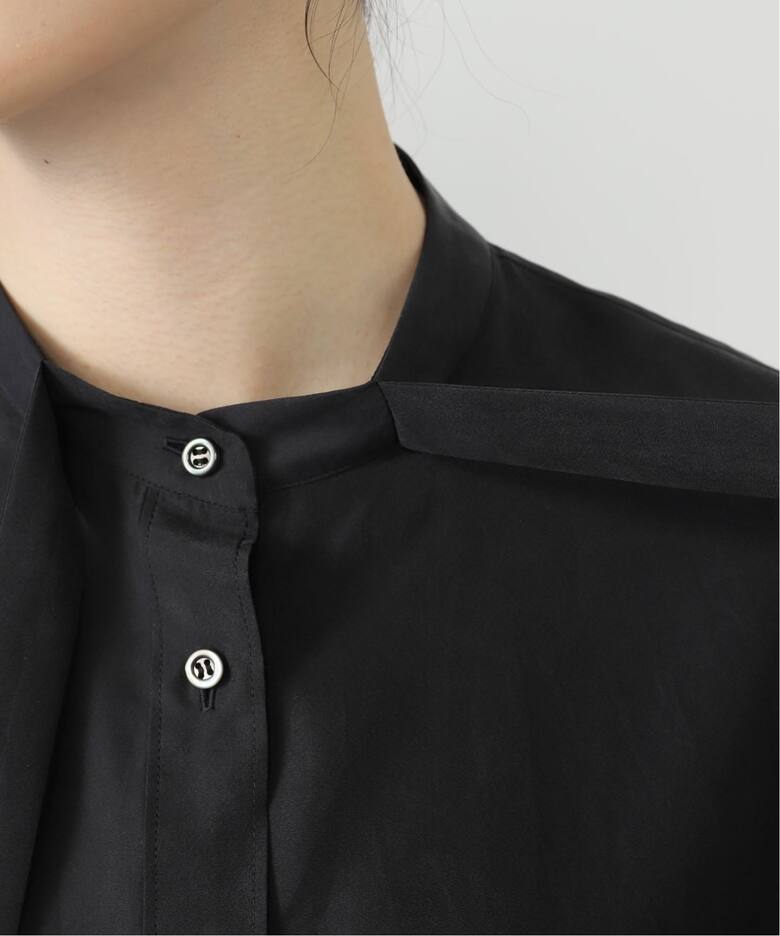 SILK BOWTIE BLOUSE（シャツ／ブラウス）｜L