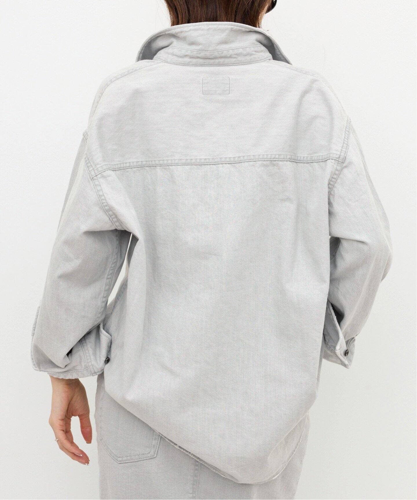 BLEACH DENIM SHIRTS（シャツ／ブラウス）｜L