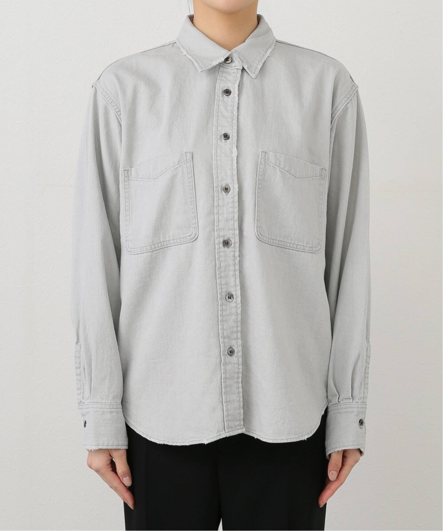 BLEACH DENIM SHIRTS（シャツ／ブラウス）｜L