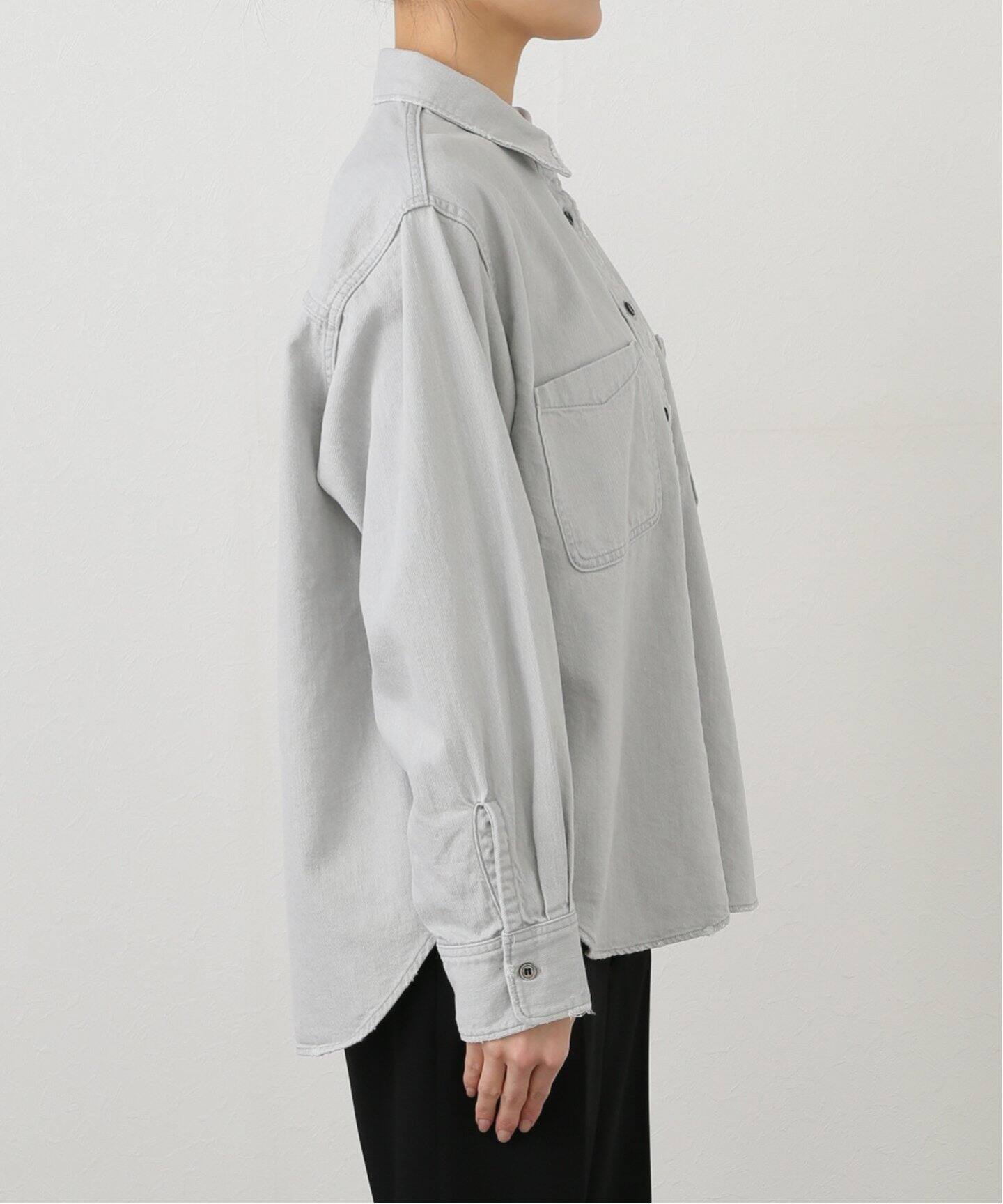 BLEACH DENIM SHIRTS（シャツ／ブラウス）｜L