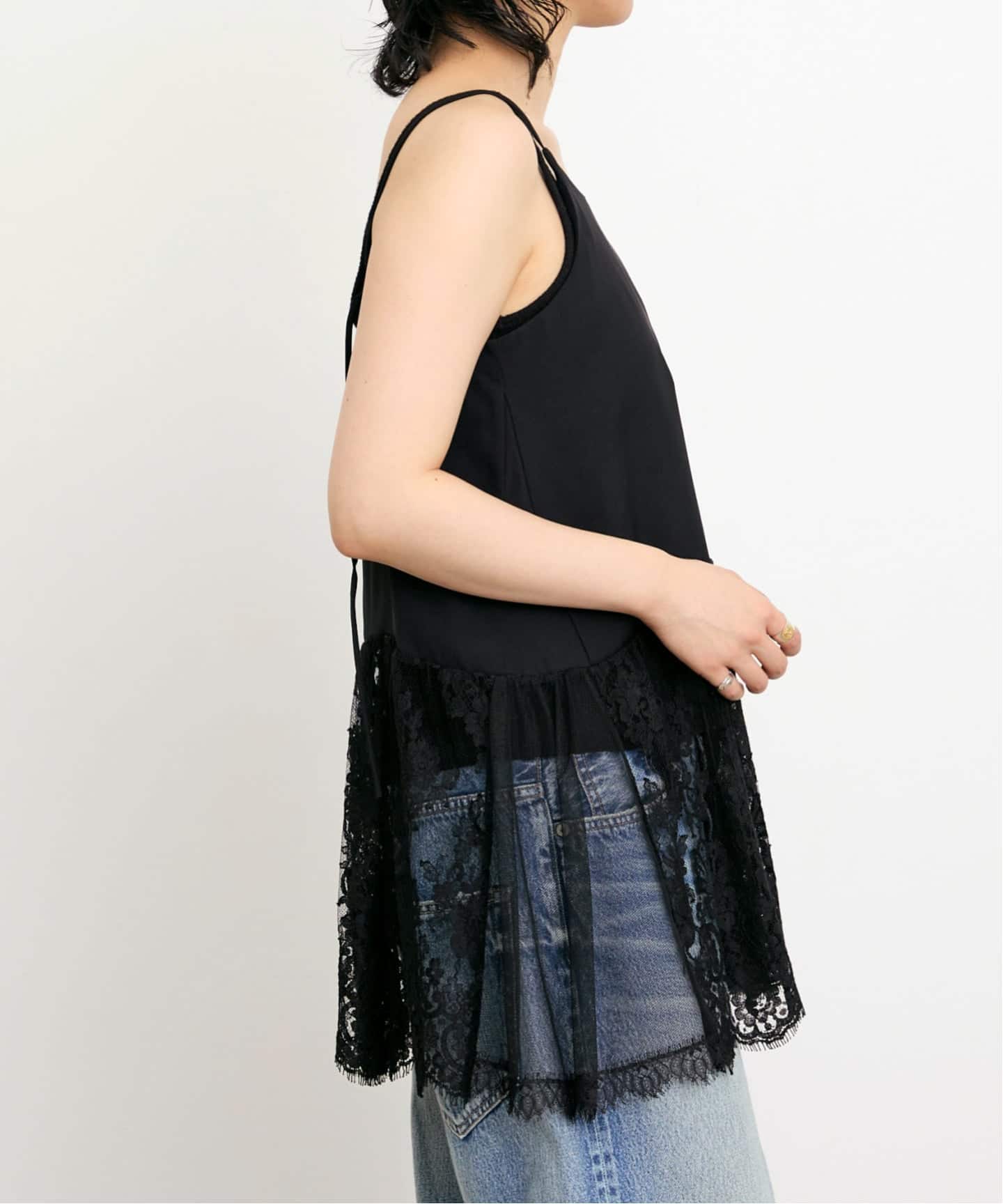 Solstiss LACE CAMISOLE レースキャミソール Solstiss LACE CAMISOLE（その他トップス）｜L'Appartement