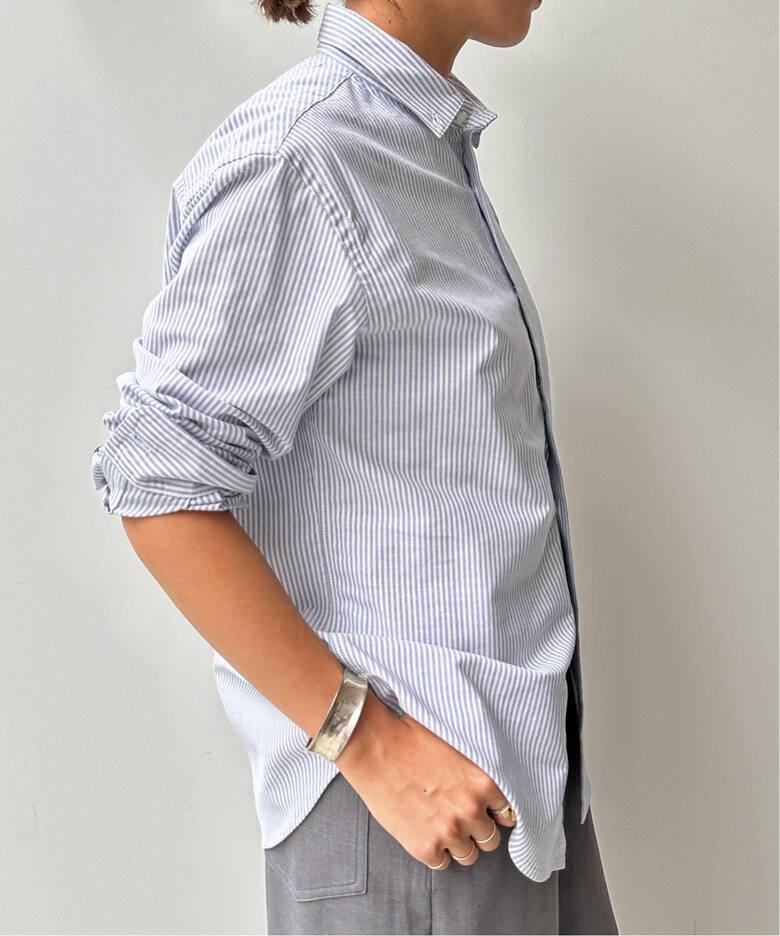 STRIPE OX BD SHIRTS（シャツ／ブラウス）｜L