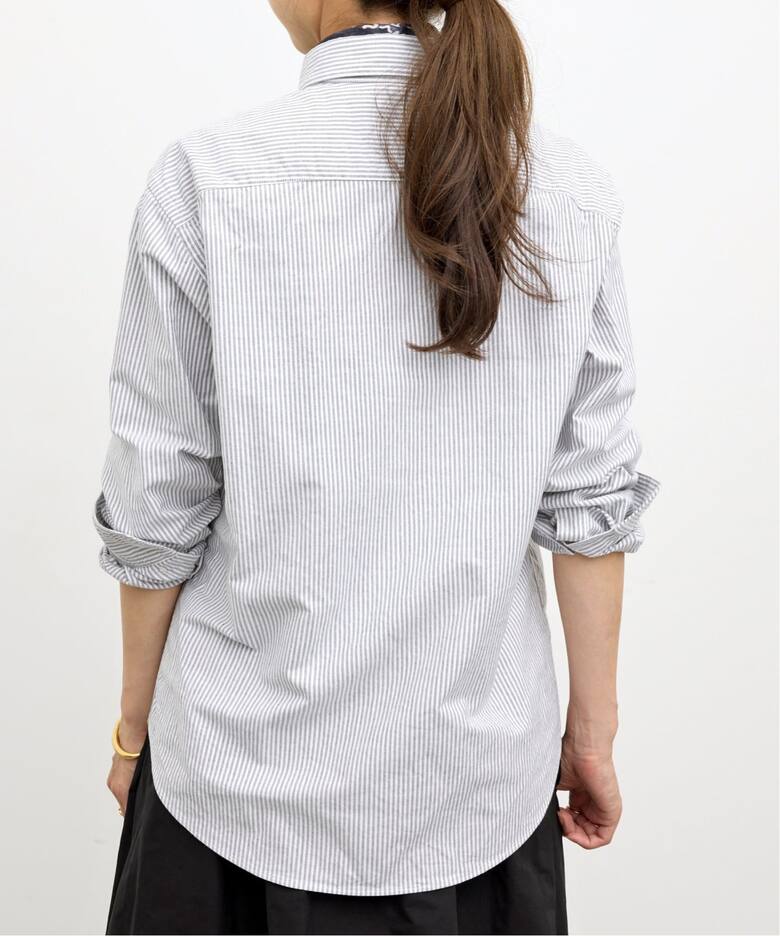 STRIPE OX BD SHIRTS（シャツ／ブラウス）｜L