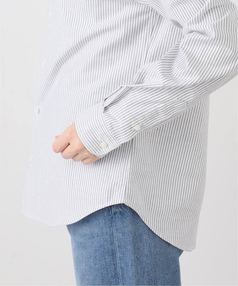 STRIPE OX BD SHIRTS（シャツ／ブラウス）｜L