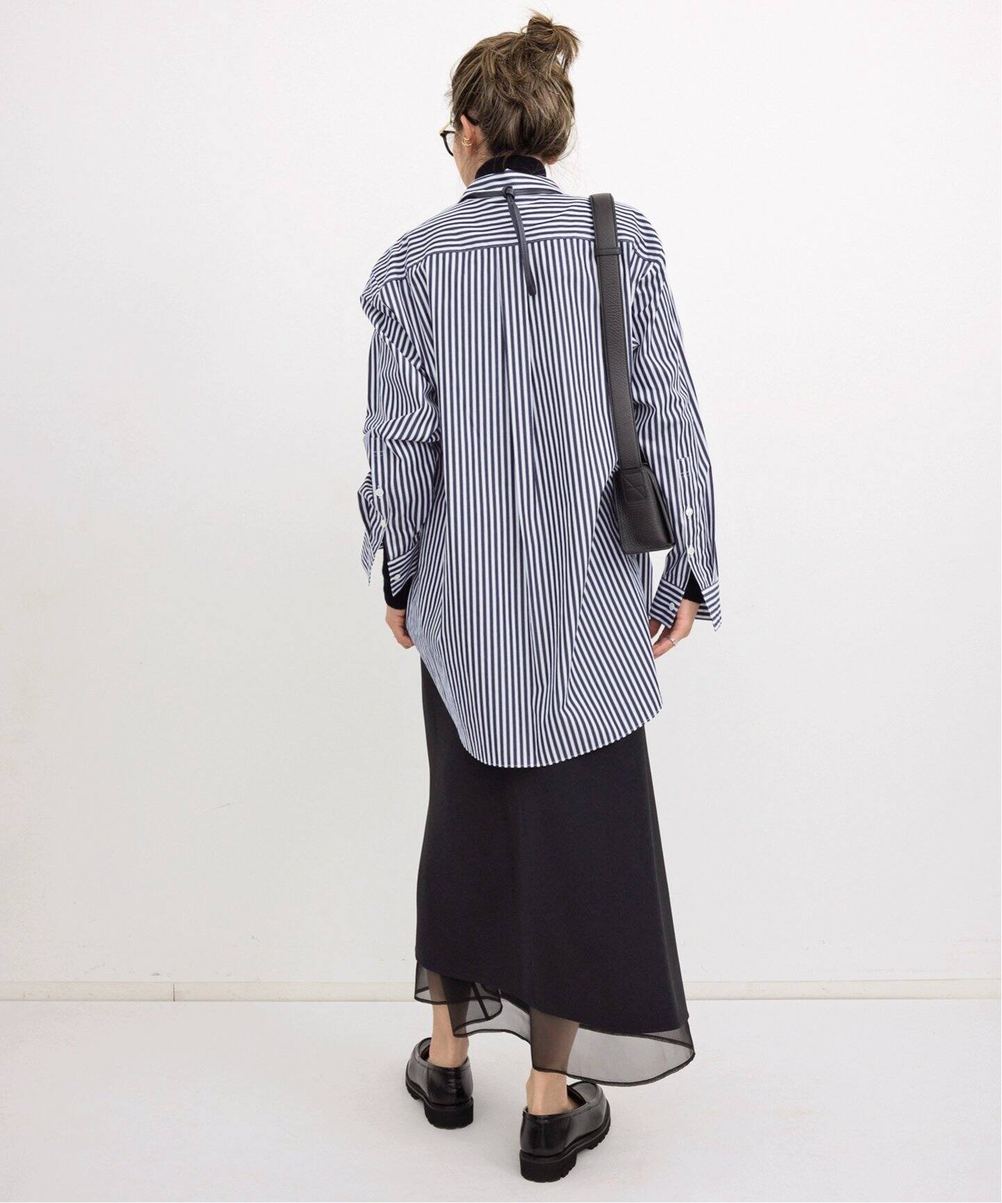 ELEGANT SHIRT(STRIPE)（シャツ／ブラウス）｜L