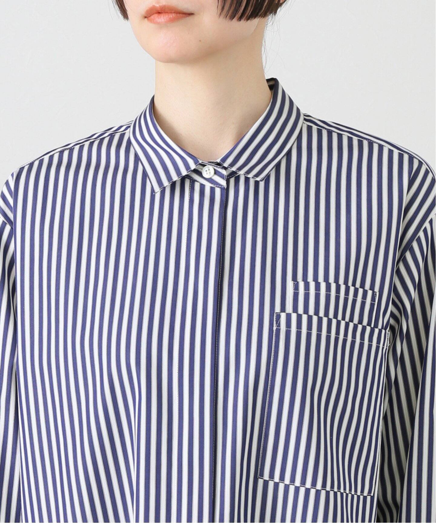 ELEGANT SHIRT(STRIPE)（シャツ／ブラウス）｜L