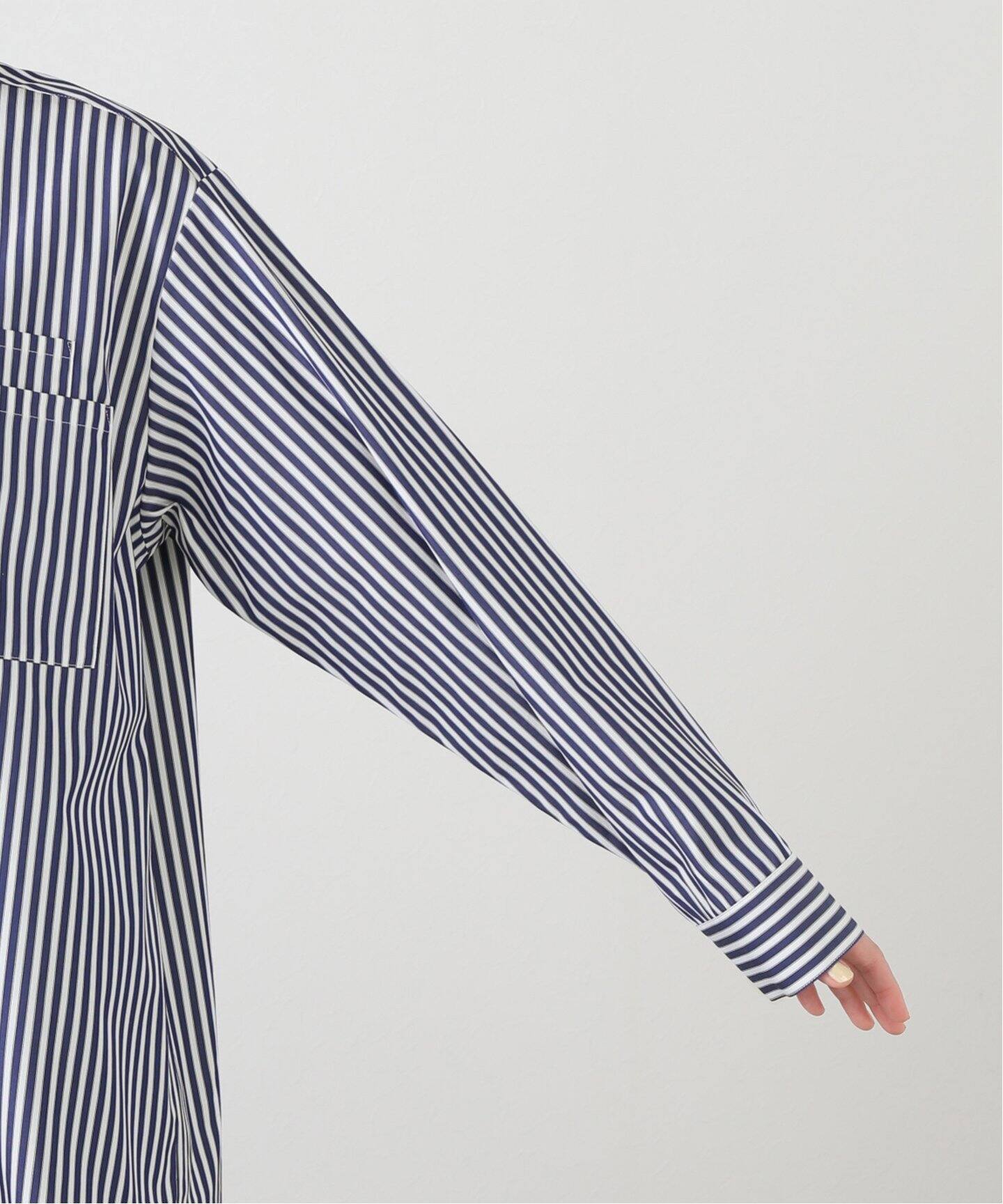 ELEGANT SHIRT(STRIPE)（シャツ／ブラウス）｜L