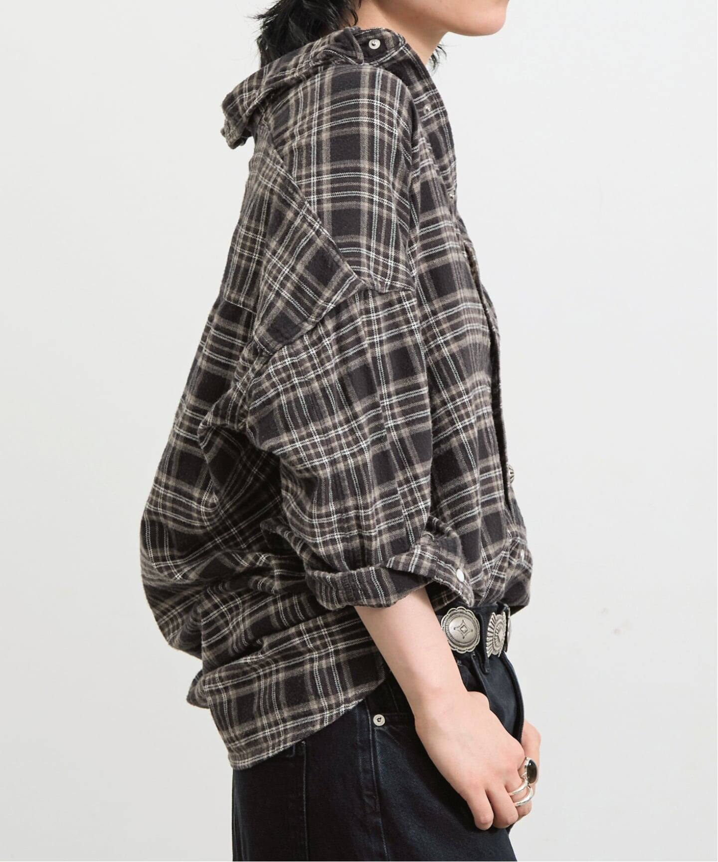 アパルトモン【REMI RELIEF/レミ レリーフ】 CHECK SHIRT REMI RELIEF/レミ レリーフ】 CHECK SHIRT（シャツ／ブラウス