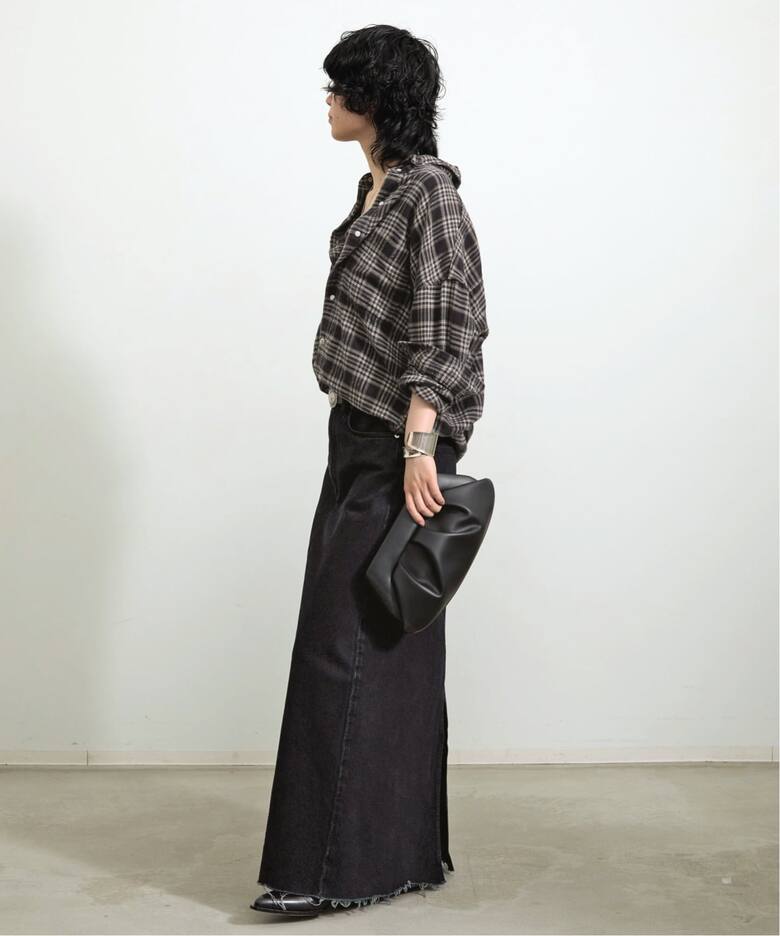 REMI RELIEF/レミ レリーフ】 CHECK SHIRT（シャツ／ブラウス）｜L  