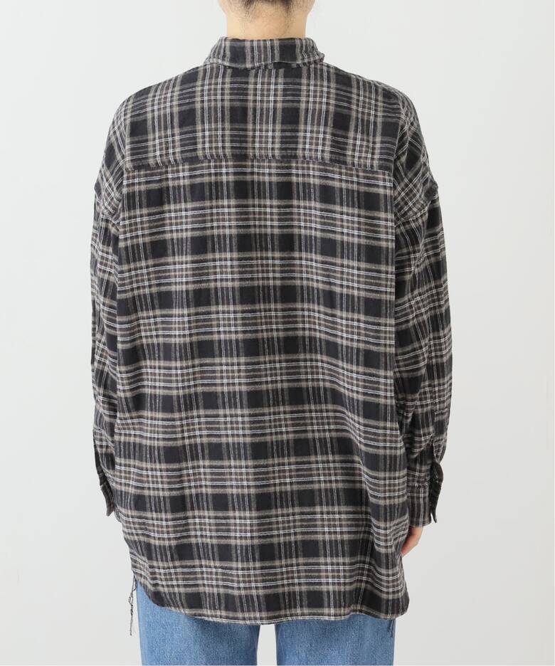 REMI RELIEF/レミ レリーフ】 CHECK SHIRT（シャツ／ブラウス）｜L 
