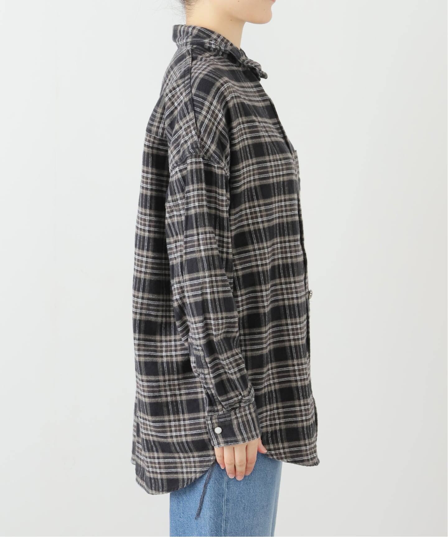 【タグ付き新品】L'Appartementレミ レリーフCHECK SHIRT REMI RELIEF/レミ レリーフ】 CHECK SHIRT（シャツ／ブラウス