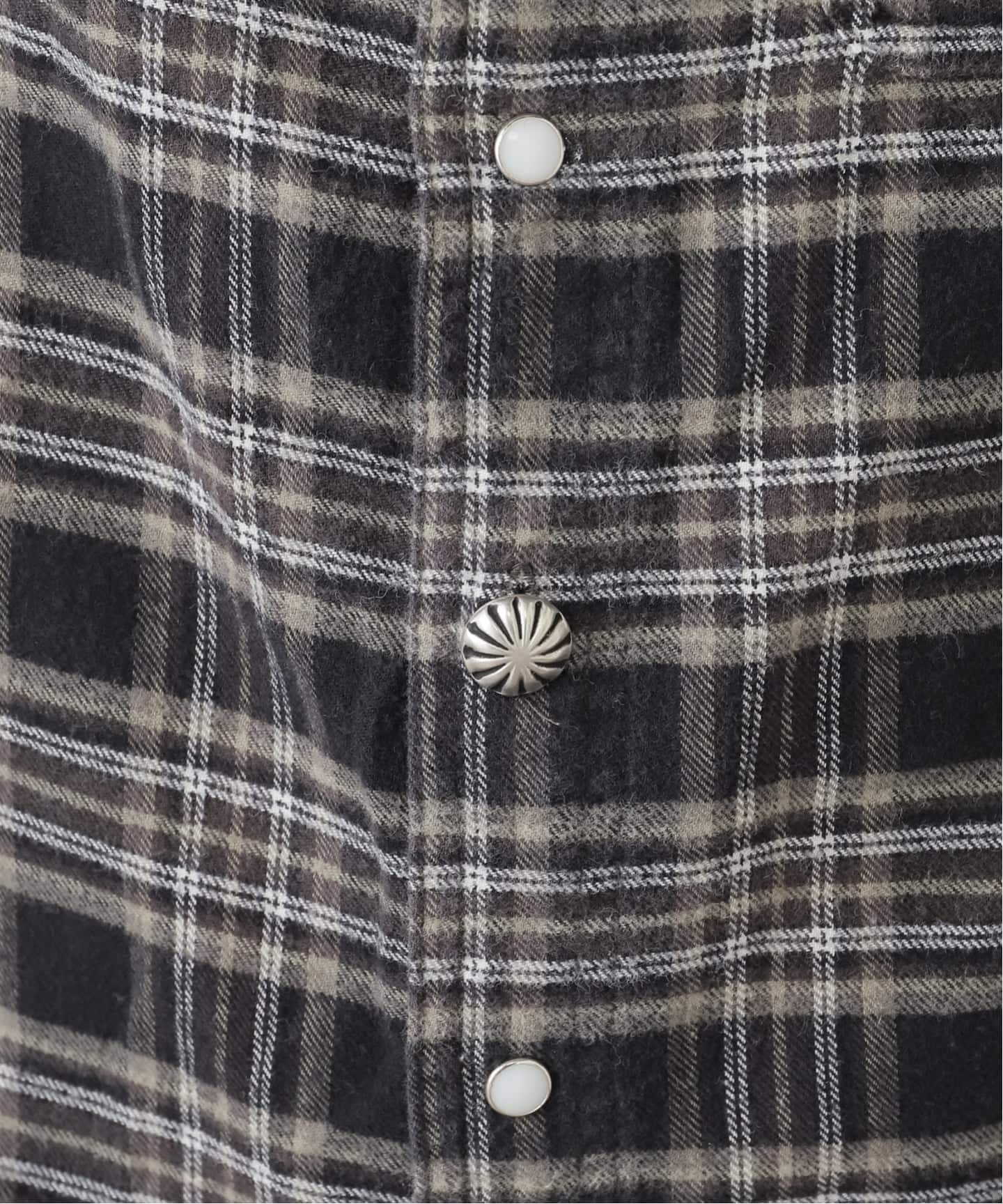 REMI RELIEF/レミ レリーフ】 CHECK SHIRT（シャツ／ブラウス