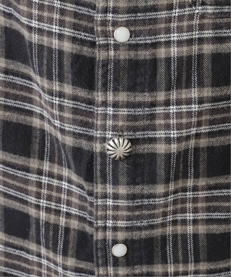 REMI RELIEF/レミ レリーフ】 CHECK SHIRT（シャツ／ブラウス）｜L  