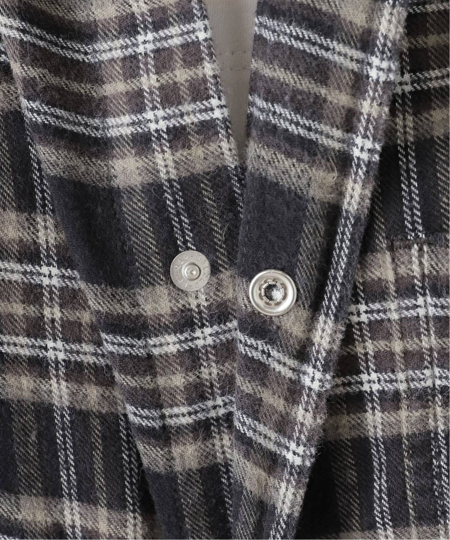 REMI RELIEF/レミ レリーフ】 CHECK SHIRT（シャツ／ブラウス）｜L