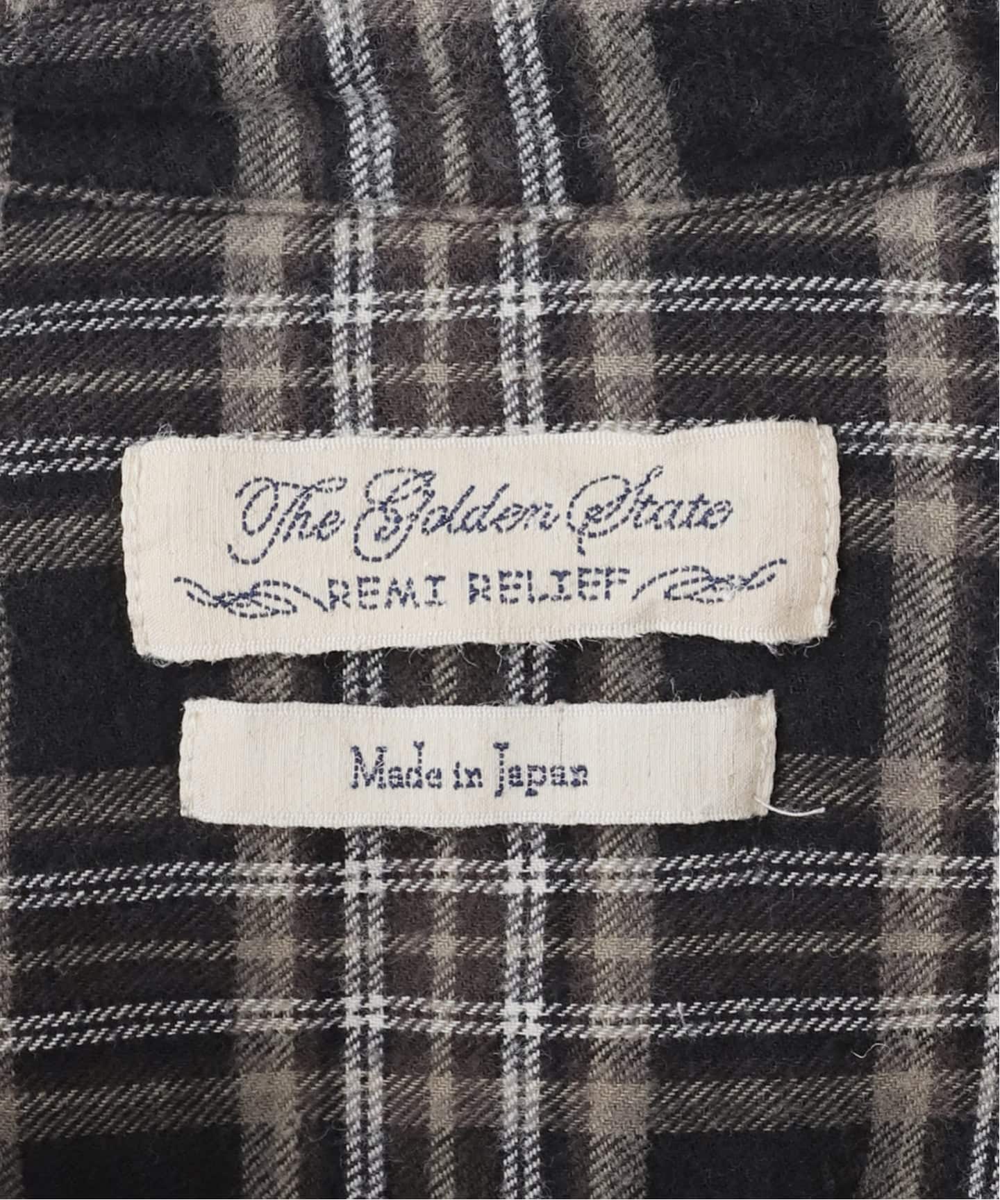 アパルトモン 【REMI RELIEF/レミ レリーフ】 CHECK SHIRT REMI RELIEF/レミ レリーフ】 CHECK SHIRT（シャツ／ブラウス
