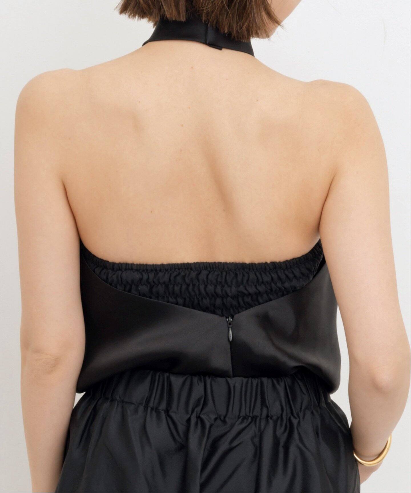 GIA STUDIOS/ジア ストゥディオス】 TIE KNOT BLOUSE（シャツ