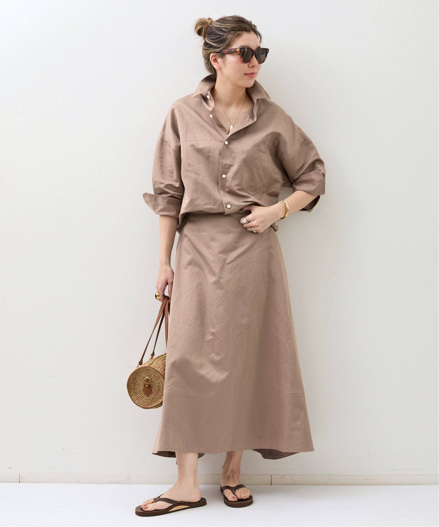マディソンブルー★カフシャツ J.BRADLEY CUFF SH C/LI | SHIRT/BLOUSE | MADISONBLUE
