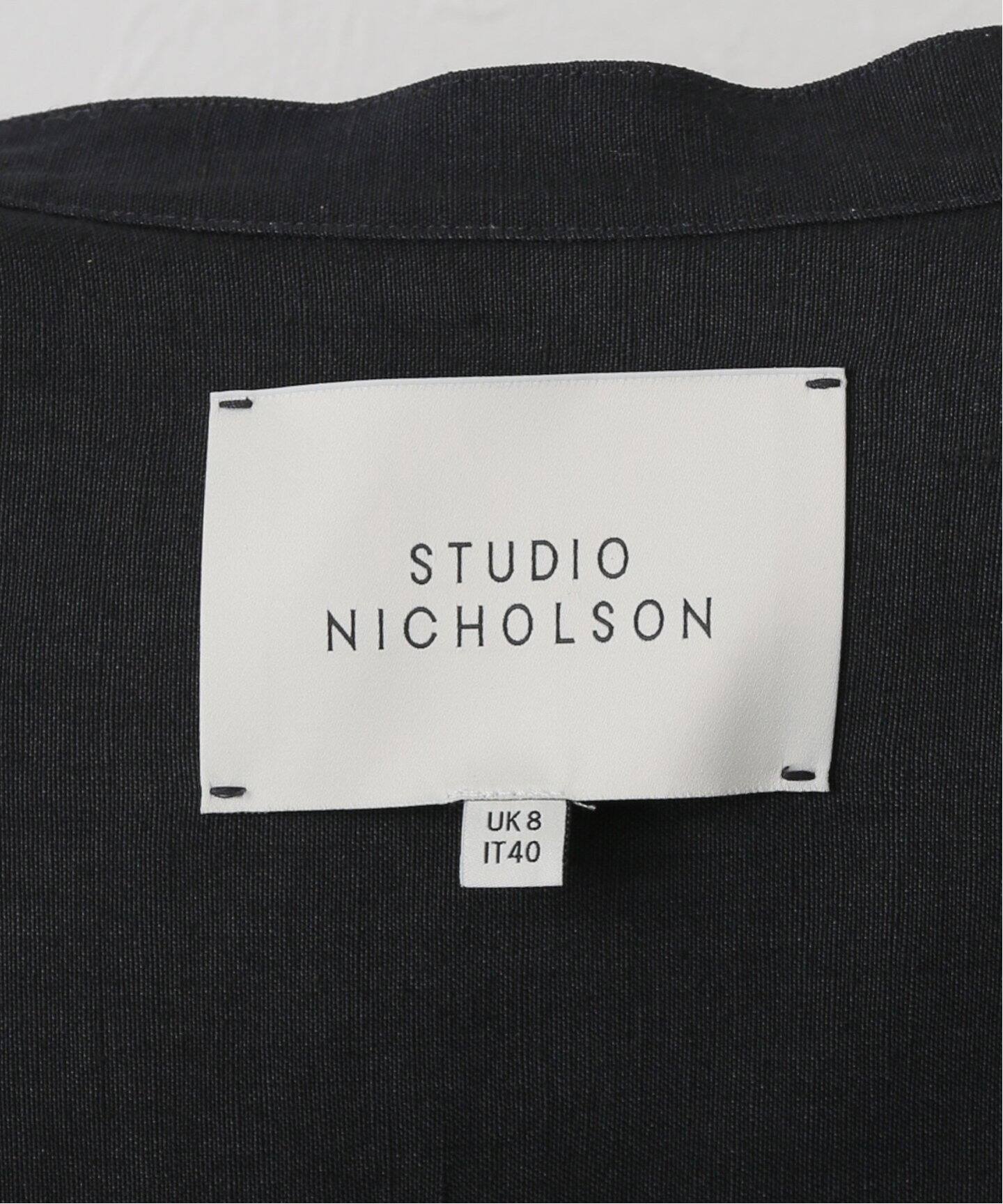 専用：アパルトモン購入：STUDIO NICHOLSON STUDIO NICHOLSON/スタジオ ニコルソン】 CURVED HEM SHIRT（シャツ
