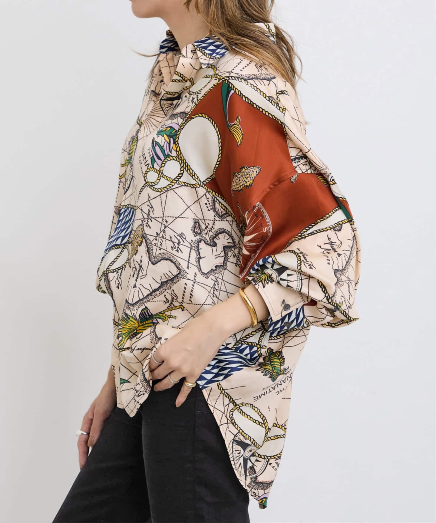 バナナタイム BANANATIME トップス BANANATIME/バナナタイム】 LIGHT SHIRT HAWAIITIME（シャツ