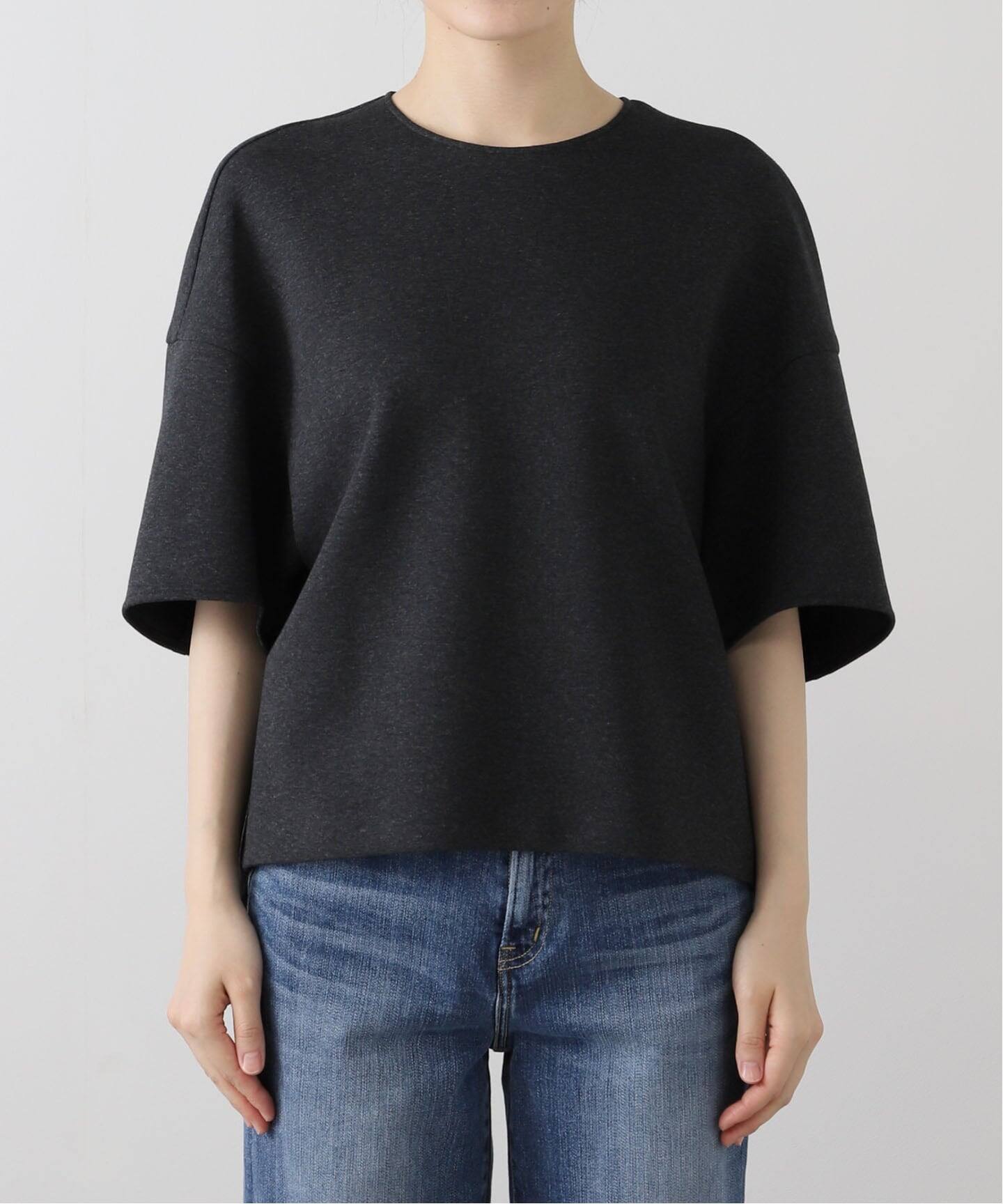 DOMELLE/ドメル】 SHORT JERSEY TOP（その他トップス）｜L