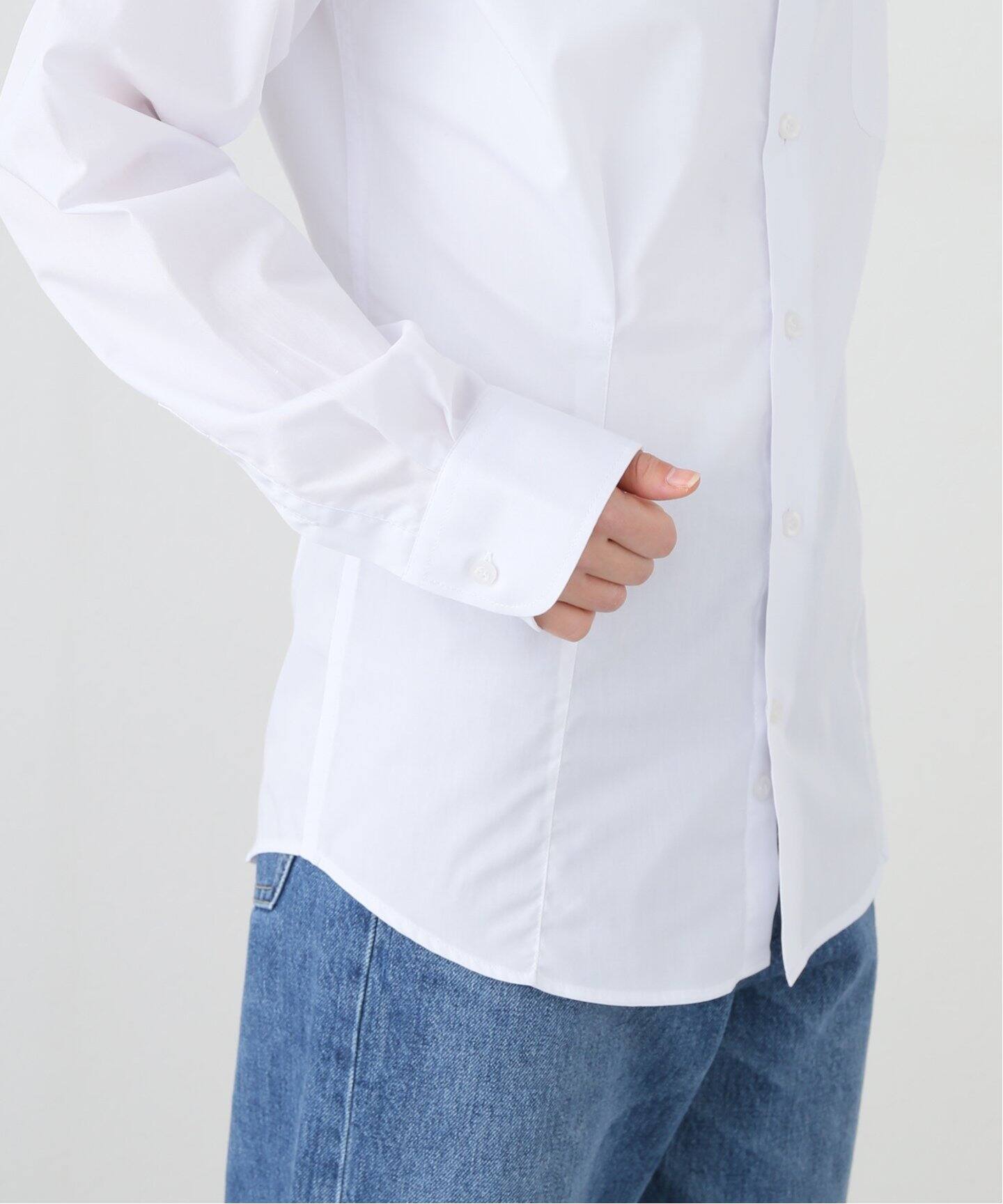 Lisiere L'Appartement リジェール アパルトモン Romantic Blouse ブラウス 白 ホワイト /SS ■OS レディース ELEGANT SHIRT(POPLIN)（シャツ／ブラウス）｜L'Appartement