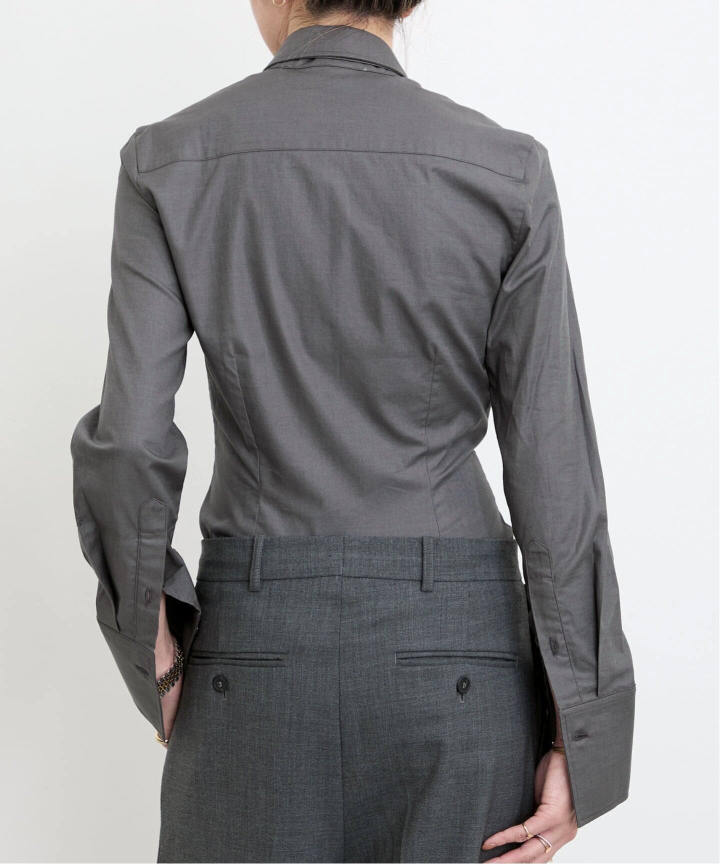 BETTTER/ベター】 CASCADE SHIRT（シャツ／ブラウス）｜L