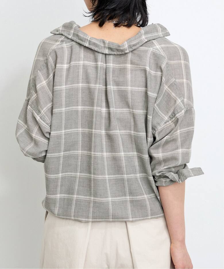 REMI RELIEF/レミ レリーフ】 VIYELLA CHECK 2WAY SHIRT（シャツ 