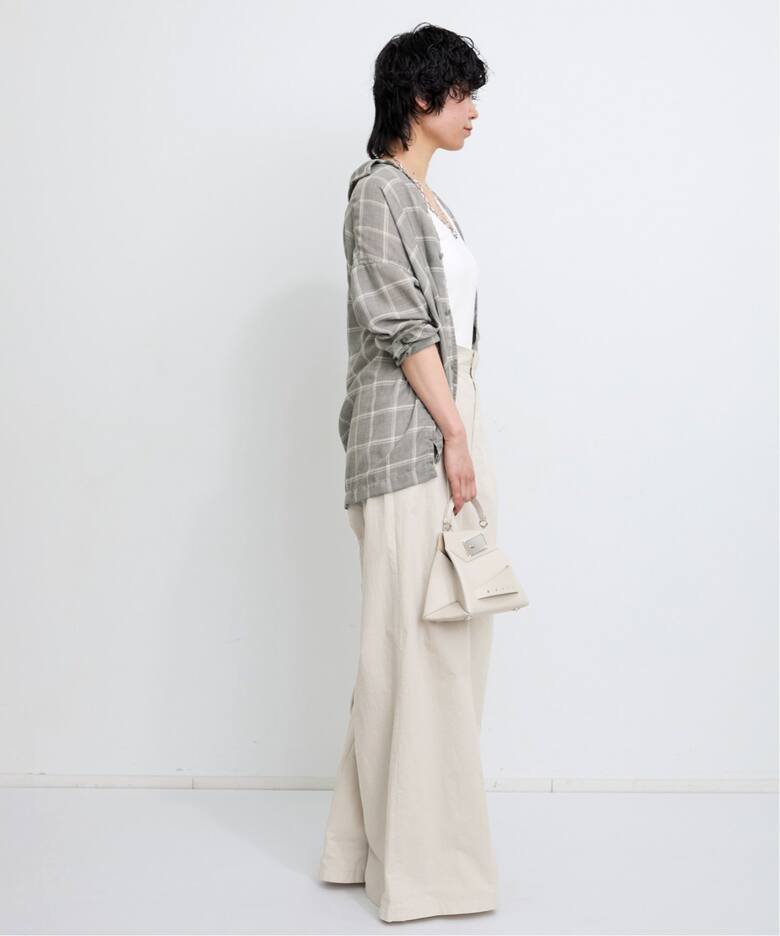 REMI RELIEF/レミ レリーフ】 VIYELLA CHECK 2WAY SHIRT（シャツ 