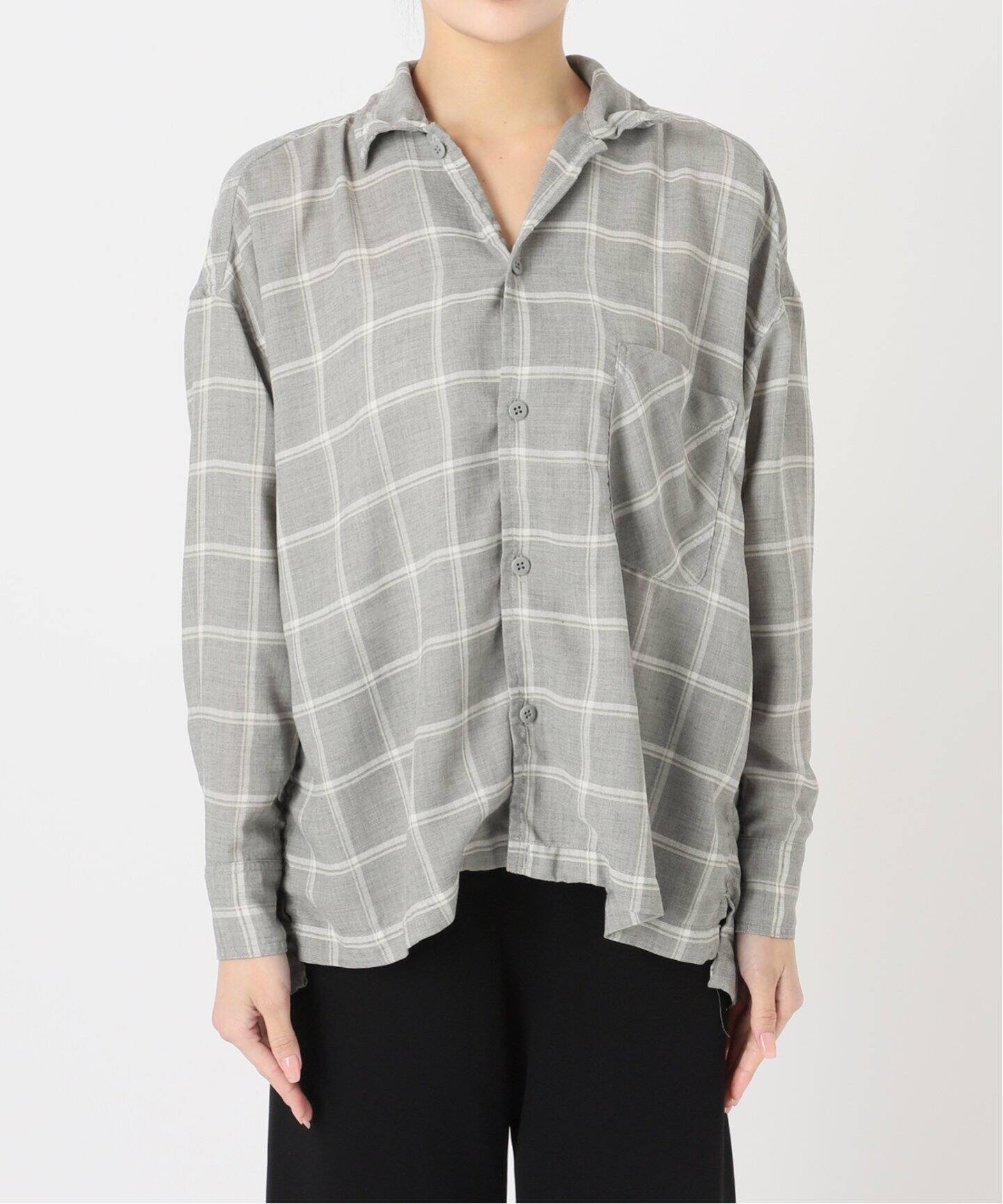 REMI RELIEF/レミ レリーフ】 VIYELLA CHECK 2WAY SHIRT（シャツ 