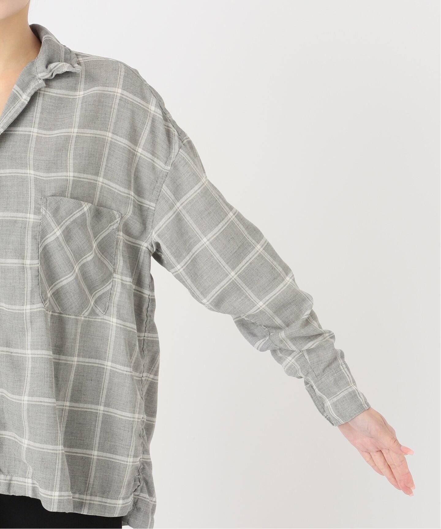 REMI RELIEF/レミ レリーフ】 VIYELLA CHECK 2WAY SHIRT（シャツ 