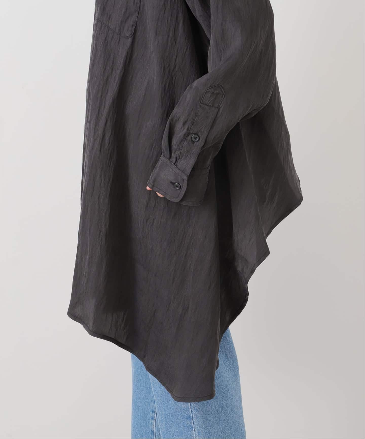 R13/アールサーティーン】 DRAPED FRONT SHIRT（シャツ／ブラウス）｜L