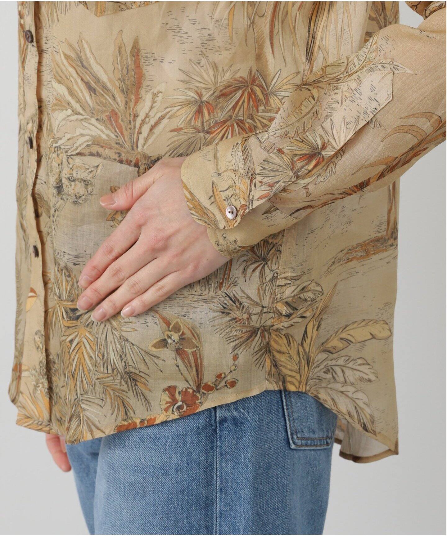 COUTURE D'ADAM/クチュールドアダム】 JUNGLE RAMY SHIRT