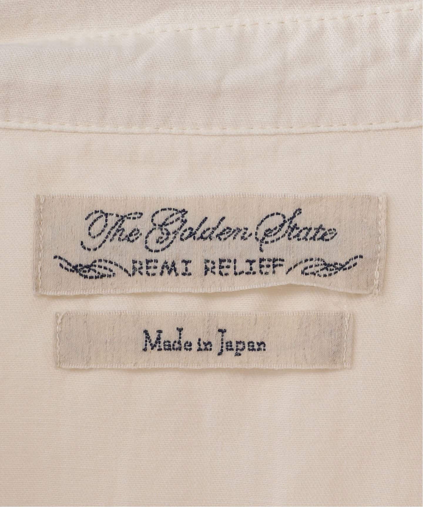 アパルトモン REMI RELIEFChambray シャツ ベージュ レミレリーフ×アパルトモン REMI RELIEF×L'Appartement 別注