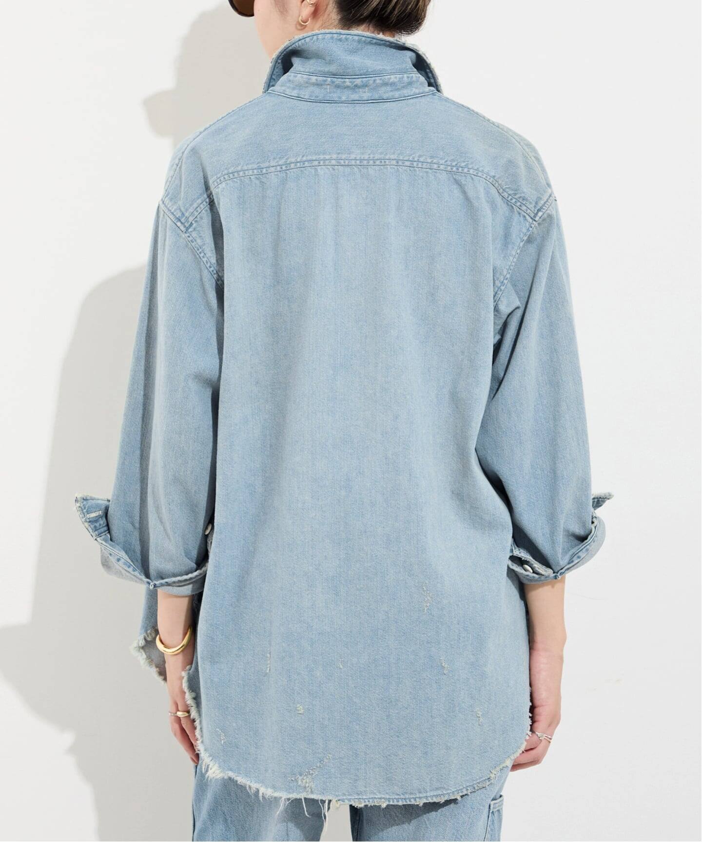ATTICK BY JOHNBULL/アティック バイ ジョンブル】 USED DENIM SHIRTS 