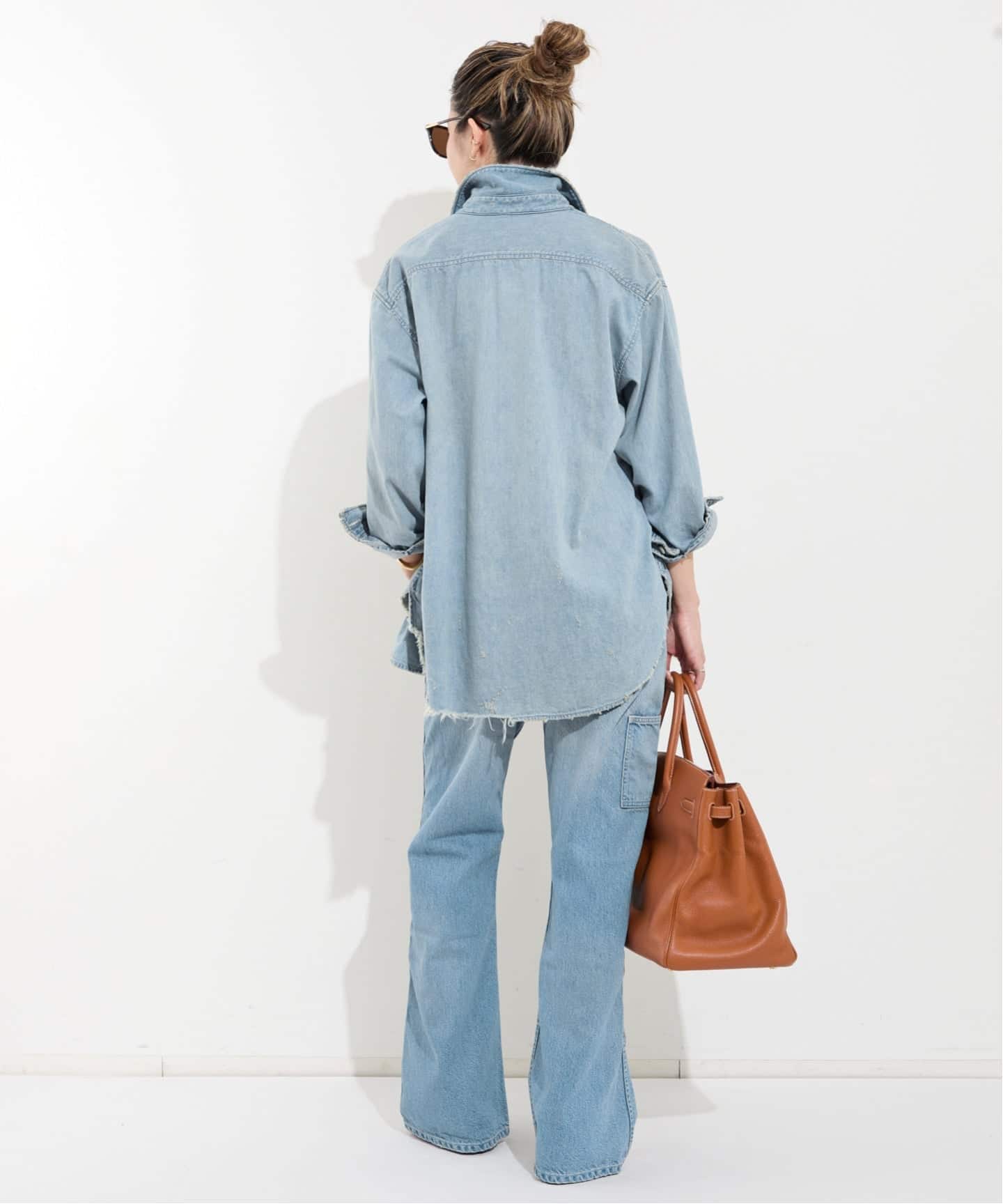 ATTICK BY JOHNBULL デニムシャツ ドゥーズィエムクラス ATTICK BY JOHNBULL/アティック バイ ジョンブル】 USED DENIM