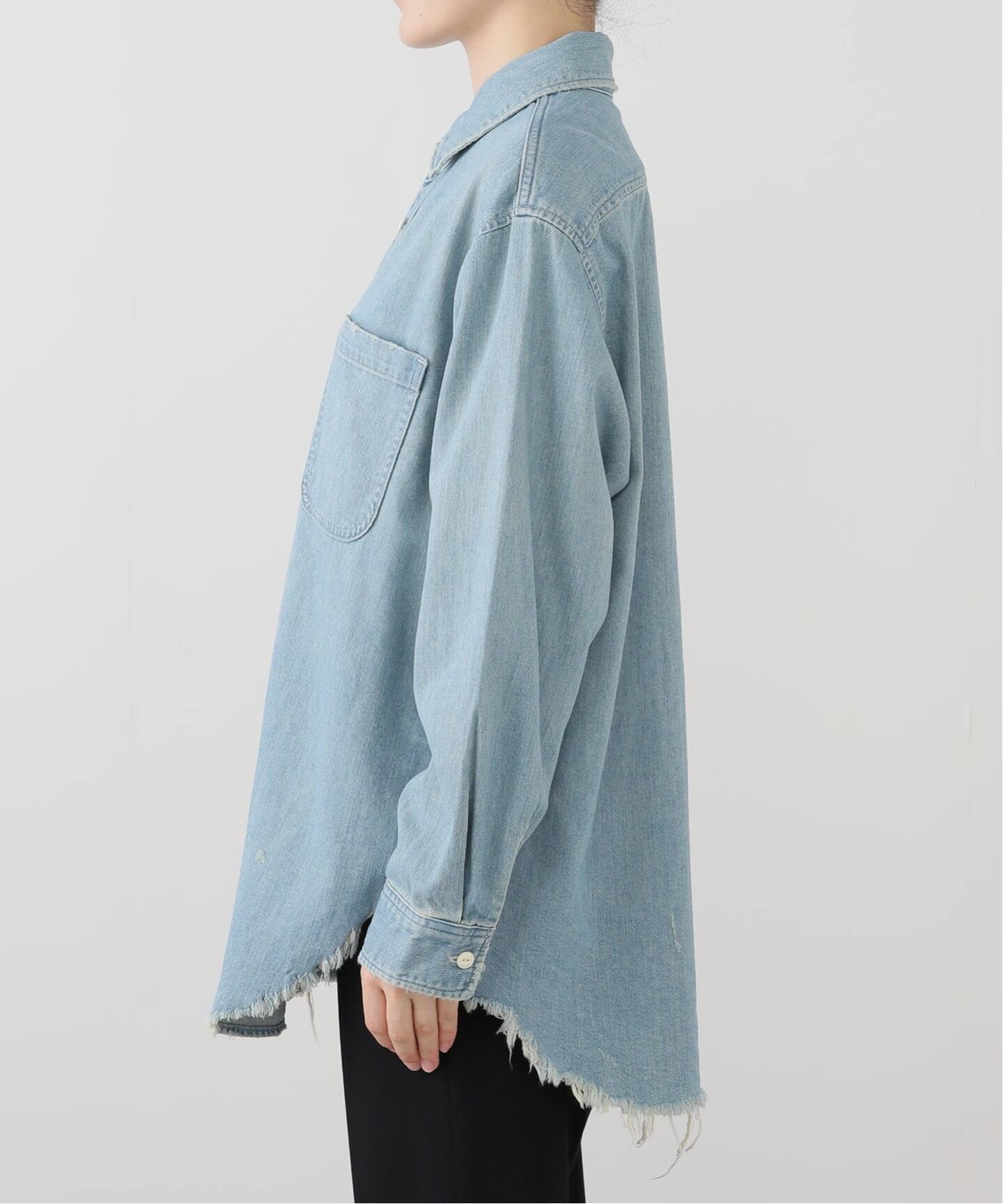 ATTICK BY JOHNBULL/アティック バイ ジョンブル】 USED DENIM SHIRTS