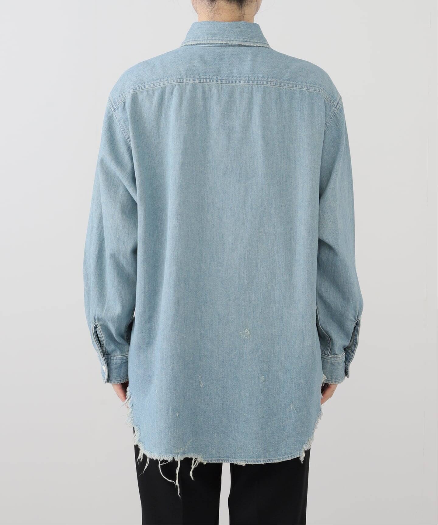 ATTICK BY JOHNBULL/アティック バイ ジョンブル】 USED DENIM SHIRTS ATTICK BY JOHNBULL/アティック バイ ジョンブル】 USED DENIM SHIRTS