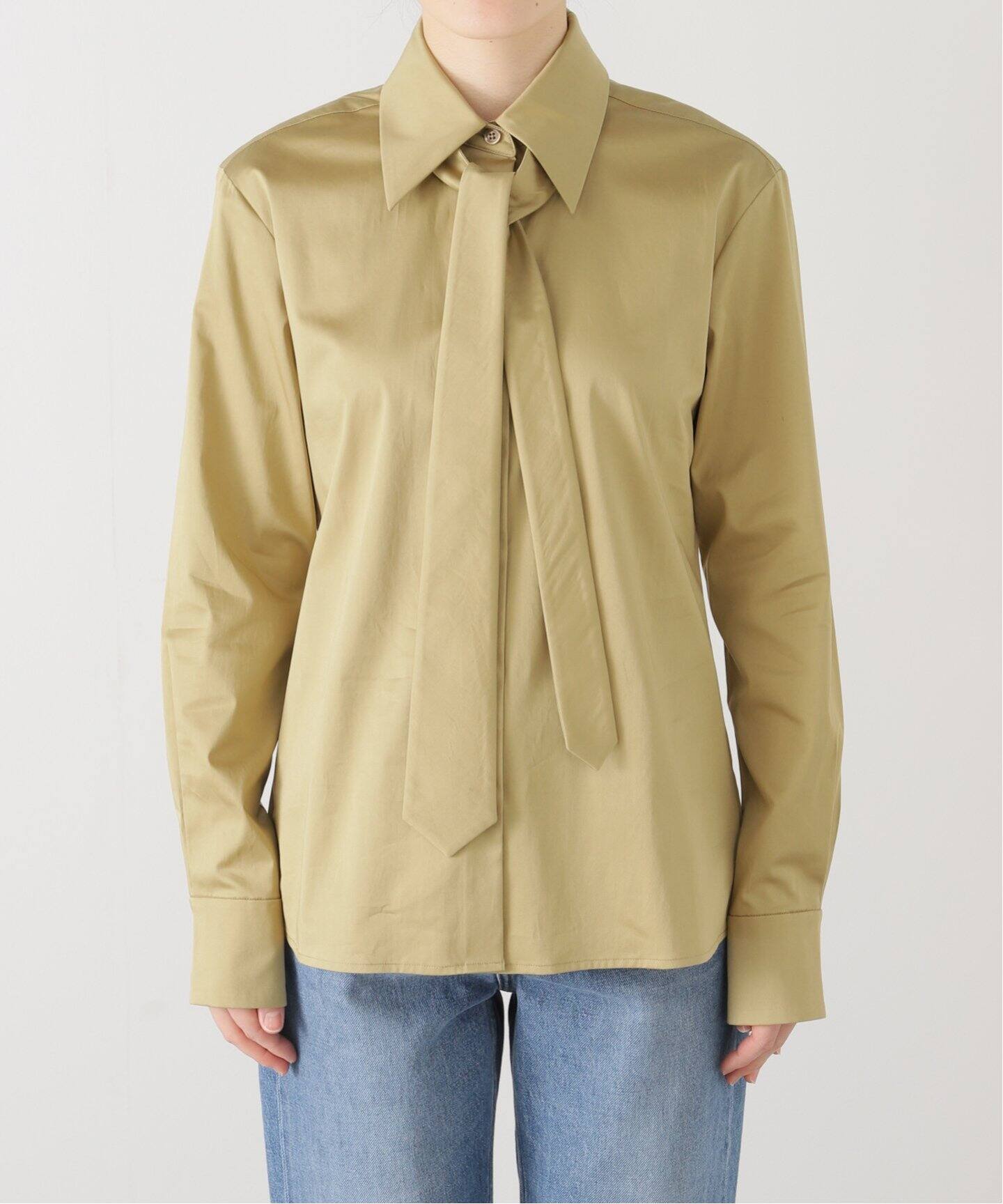 KALLMEYER/カルメイヤー】 BILLIE TIE BLOUSE（シャツ／ブラウス