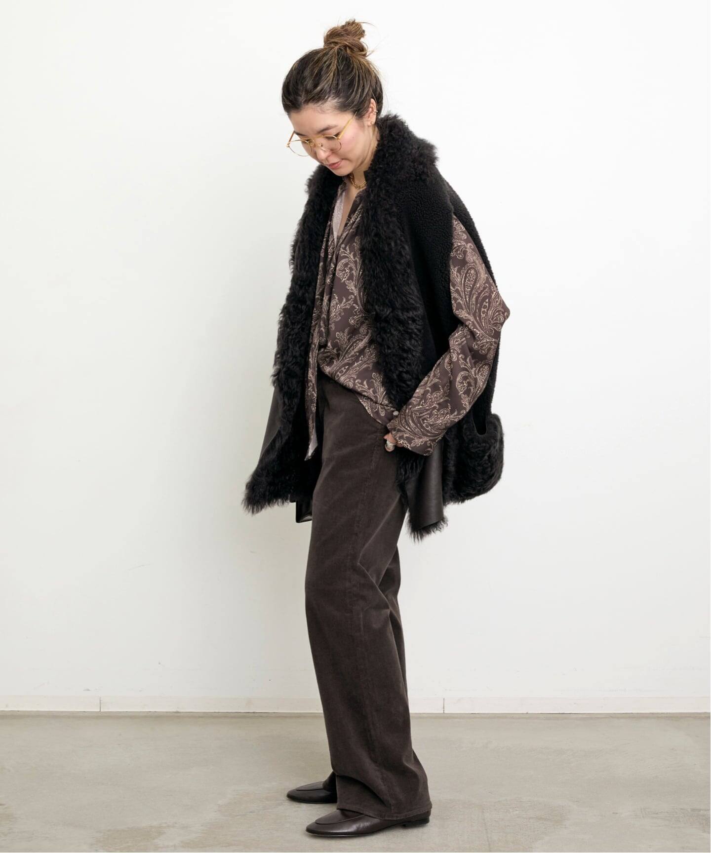 COUTURE D'ADAM/クチュールドアダム】 Paisley Blouse（シャツ