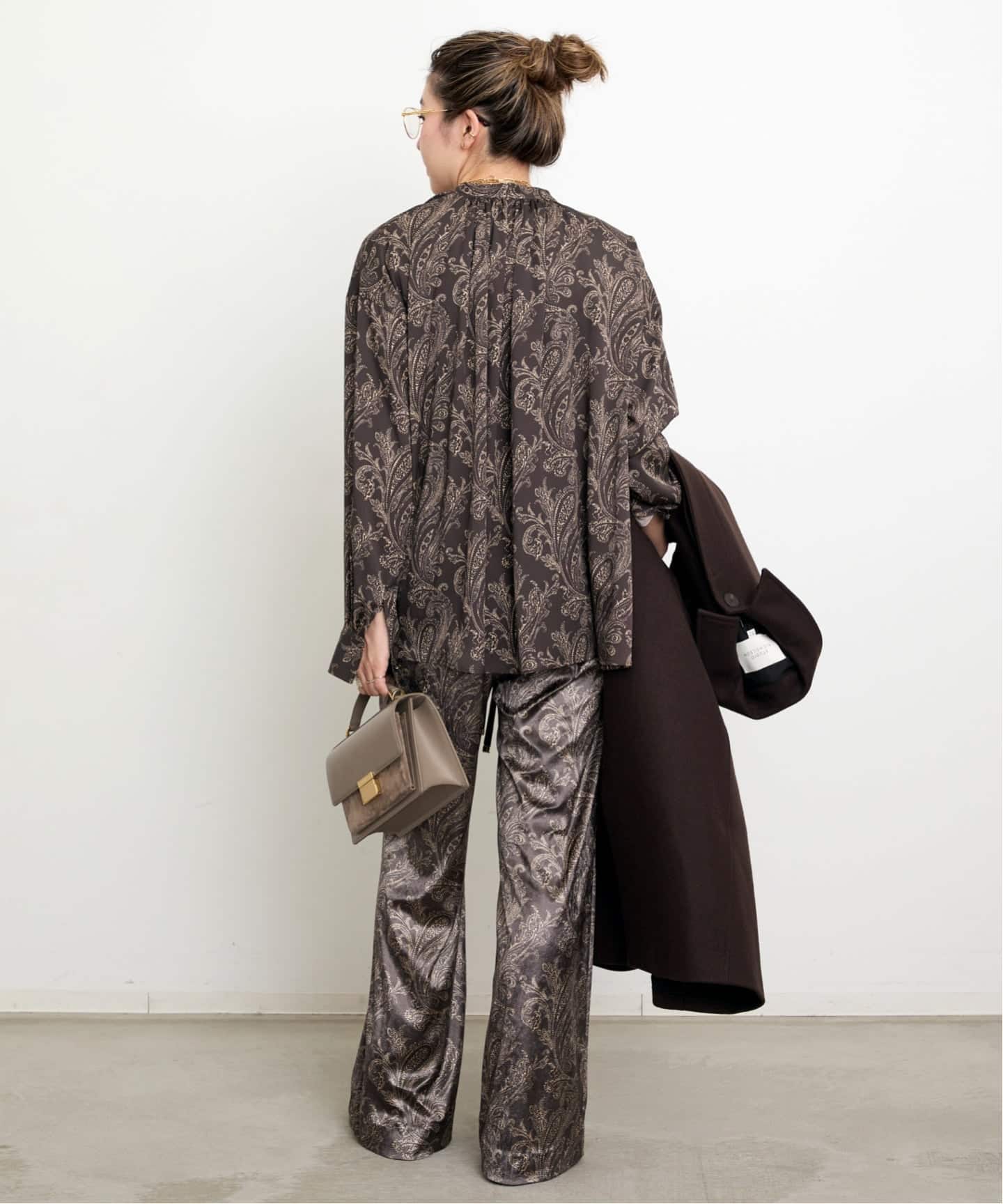 アパルトモン　クチュールドアダムシャツ最終お値下げいたしました 予約》【COUTURE D'ADAM/クチュールドアダム】 Paisley Blouse
